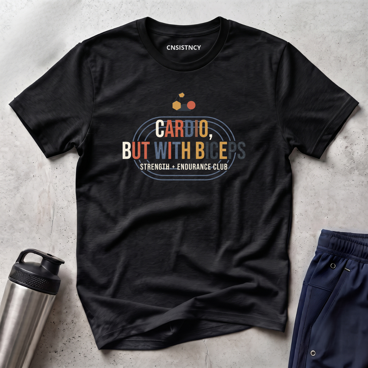 Cardio With Biceps T-Shirt