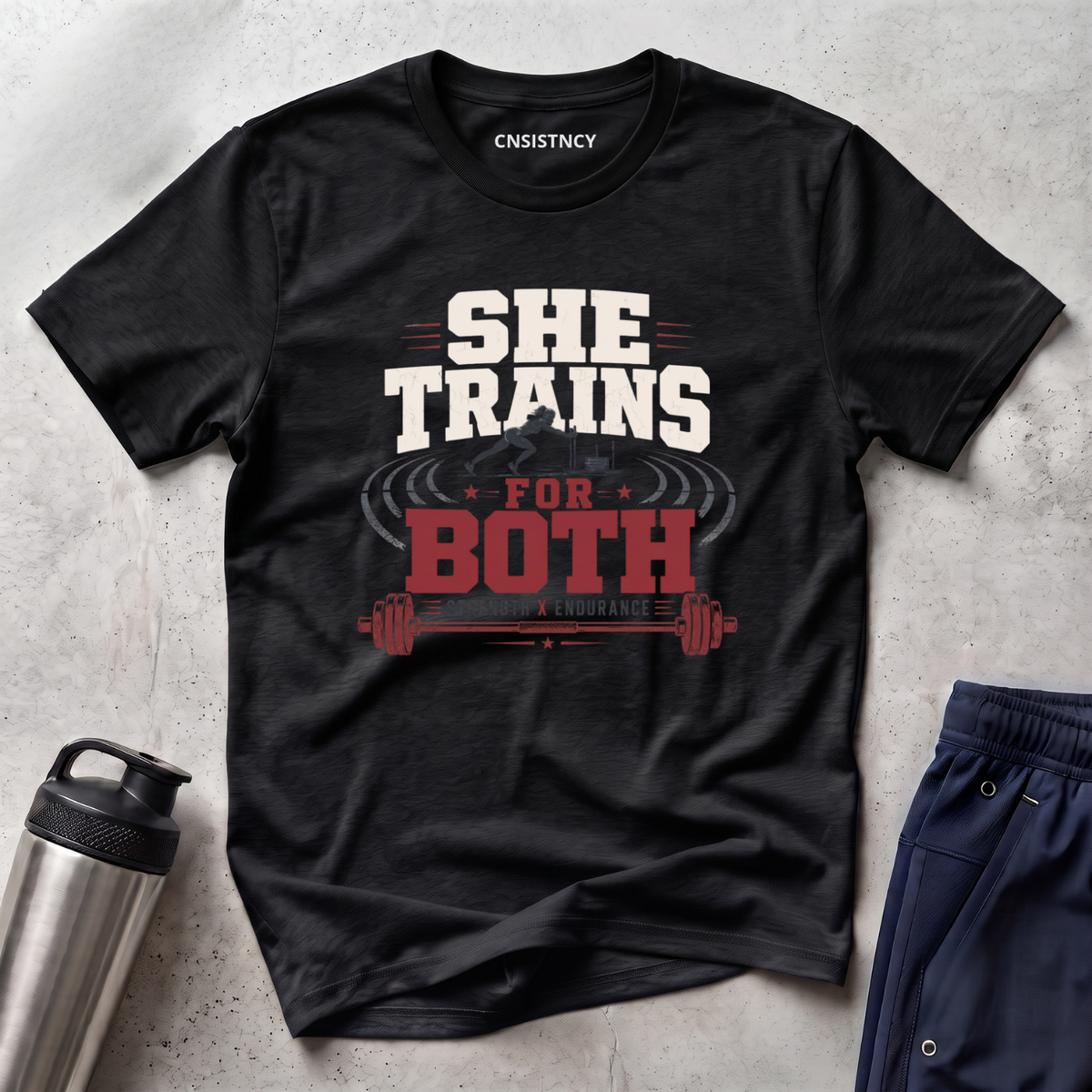 She Trains For Both T-Shirt