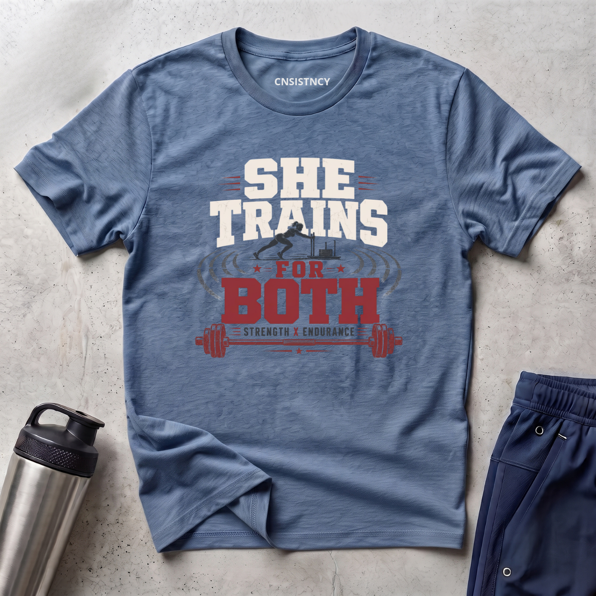 She Trains For Both T-Shirt