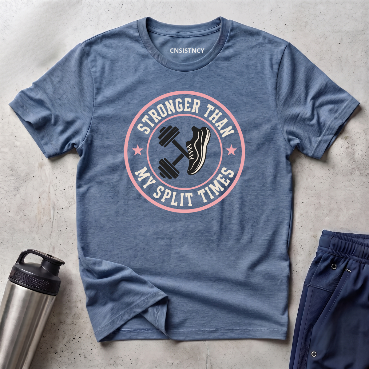 Stronger Than My Split Times T-Shirt