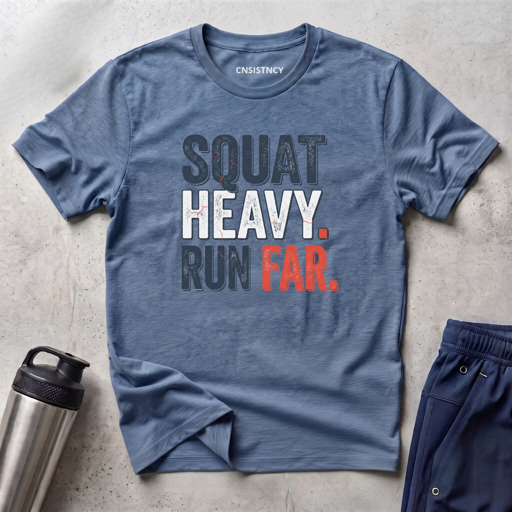 Squat Heavy Run Far T-Shirt
