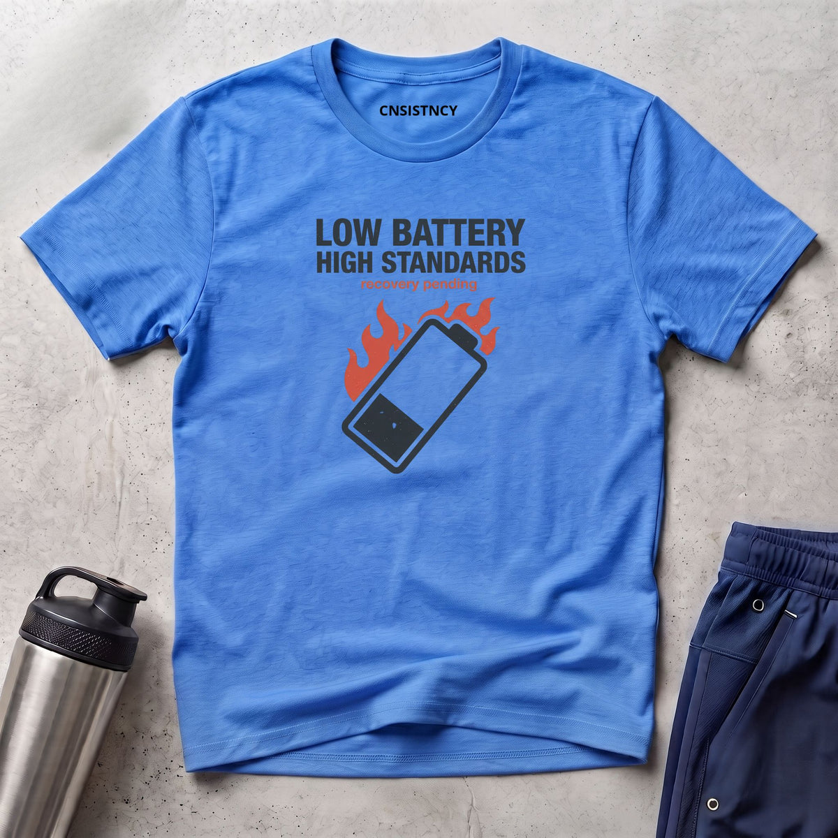 Low Battery High Standards T-Shirt