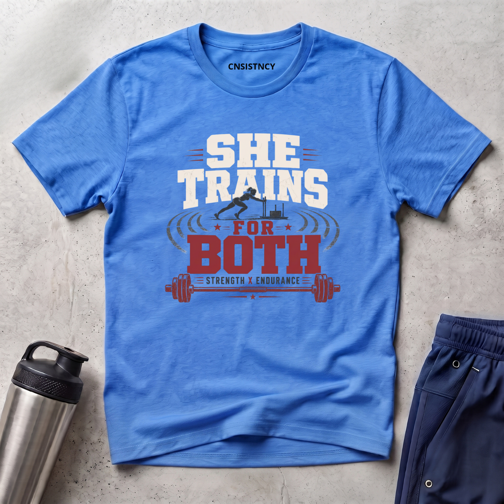 She Trains For Both T-Shirt
