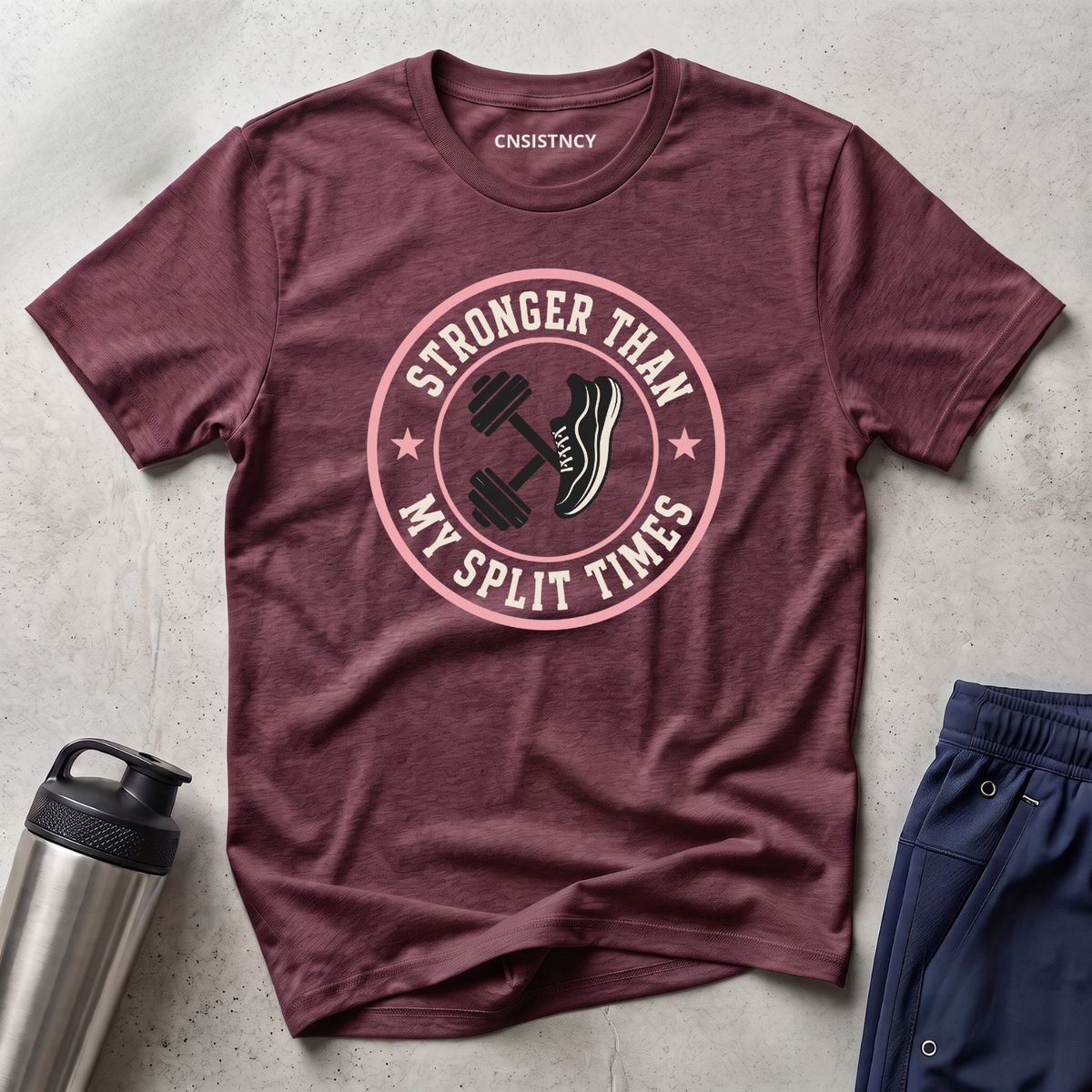 Stronger Than My Split Times T-Shirt