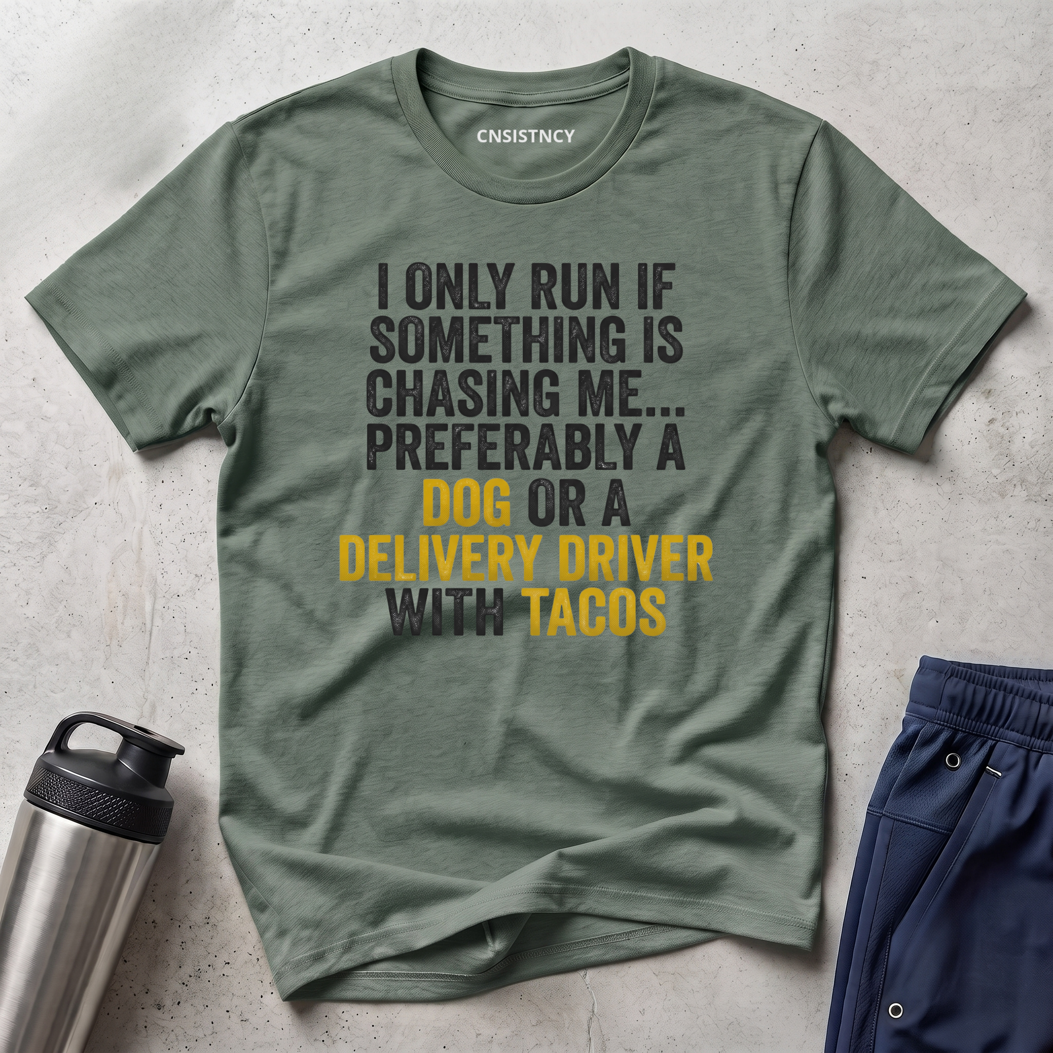 I Only Run T-Shirt