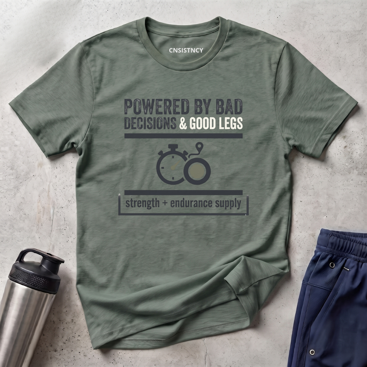 Powered By Bad Decisions T-Shirt