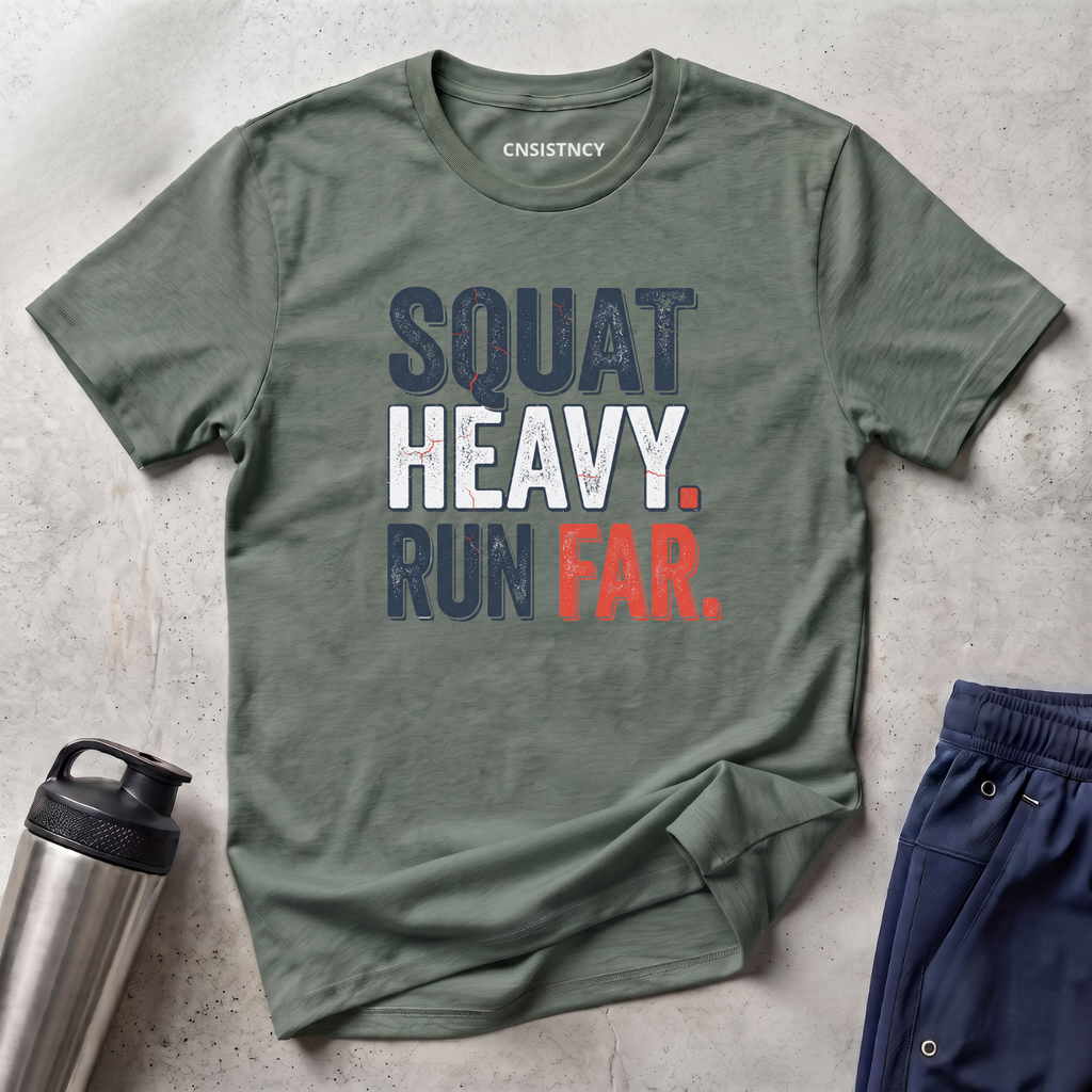 Squat Heavy Run Far T-Shirt