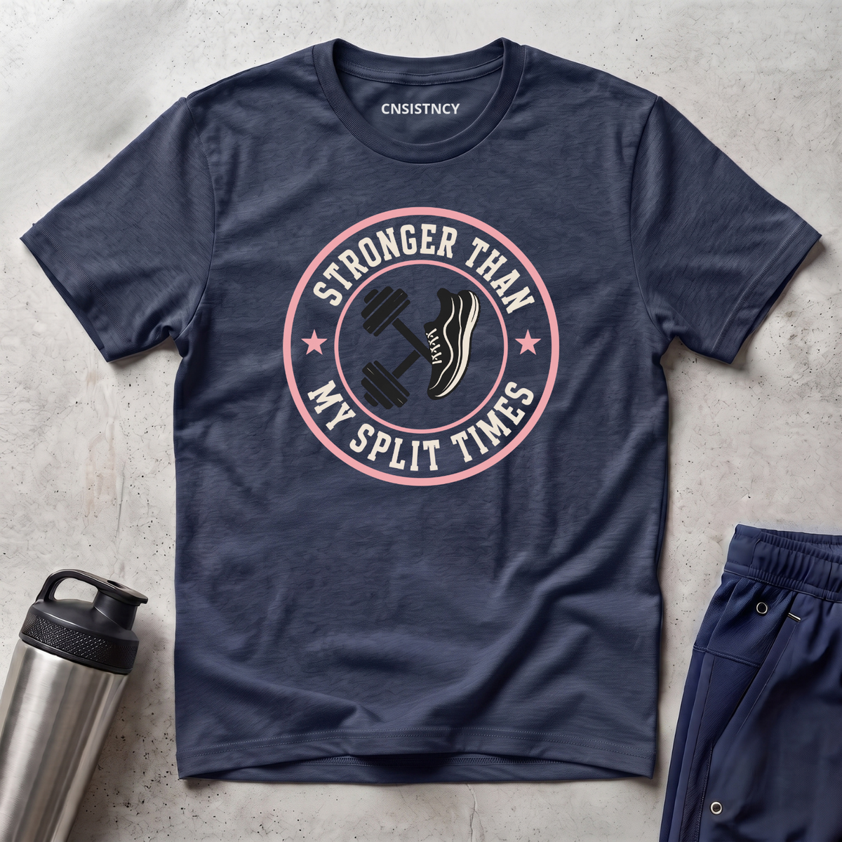 Stronger Than My Split Times T-Shirt