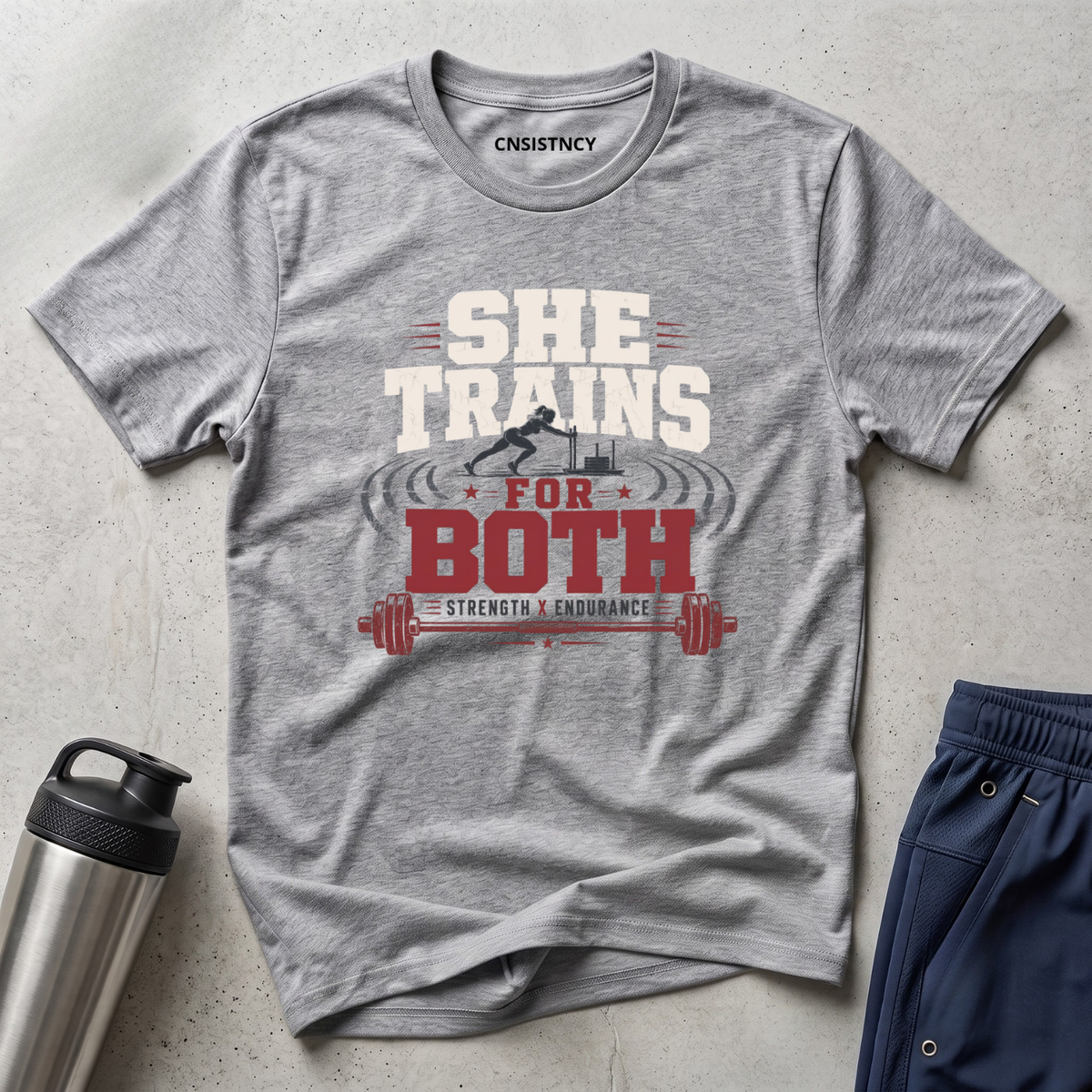 She Trains For Both T-Shirt
