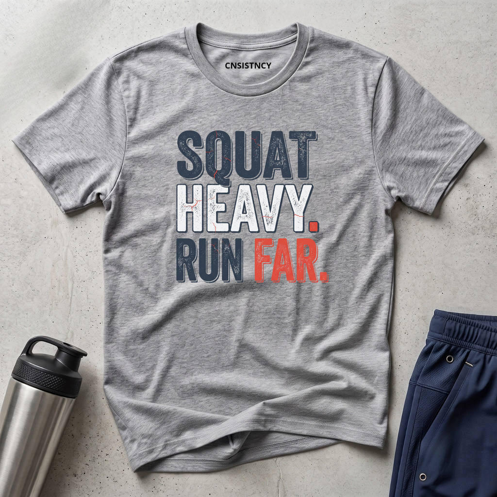 Squat Heavy Run Far T-Shirt