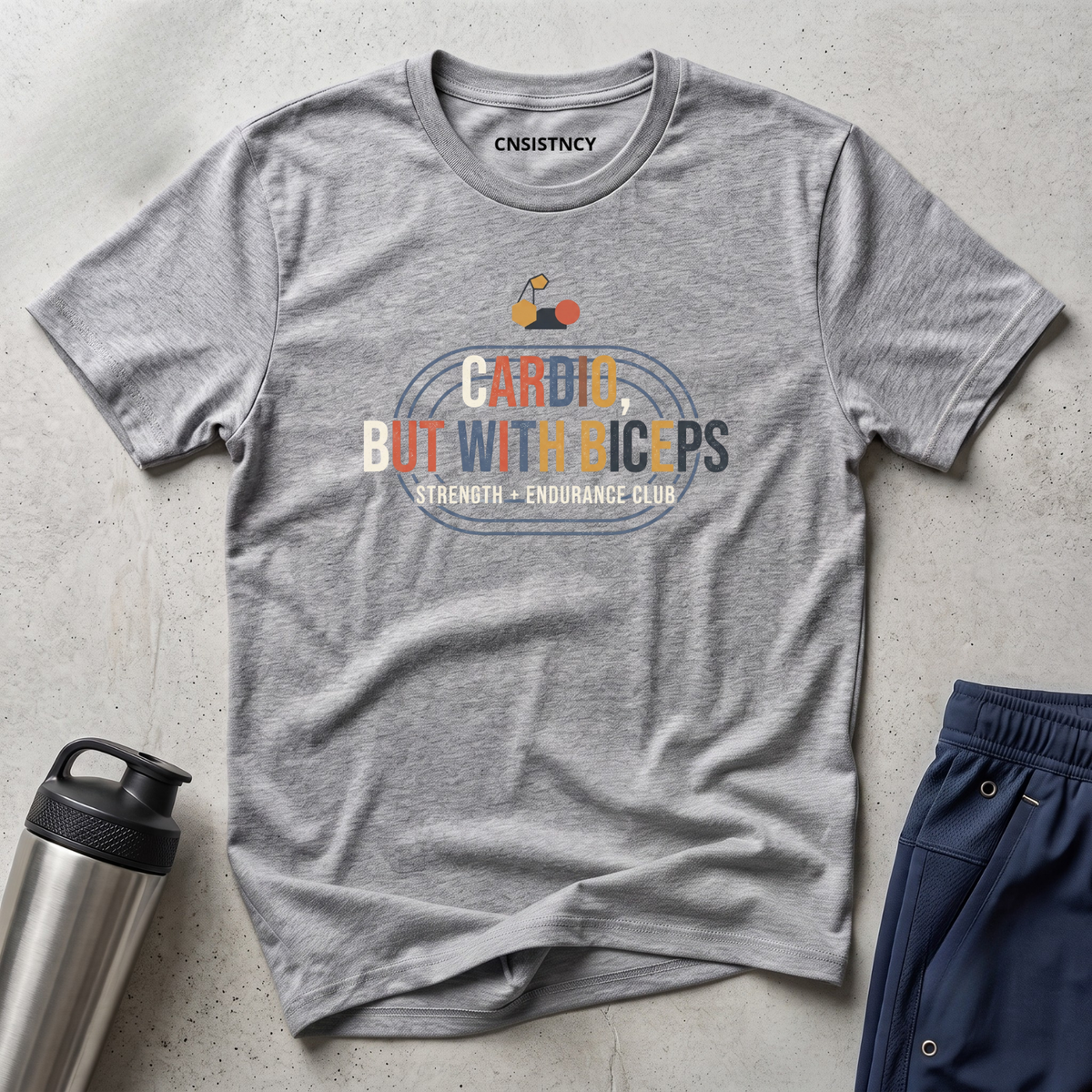 Cardio With Biceps T-Shirt