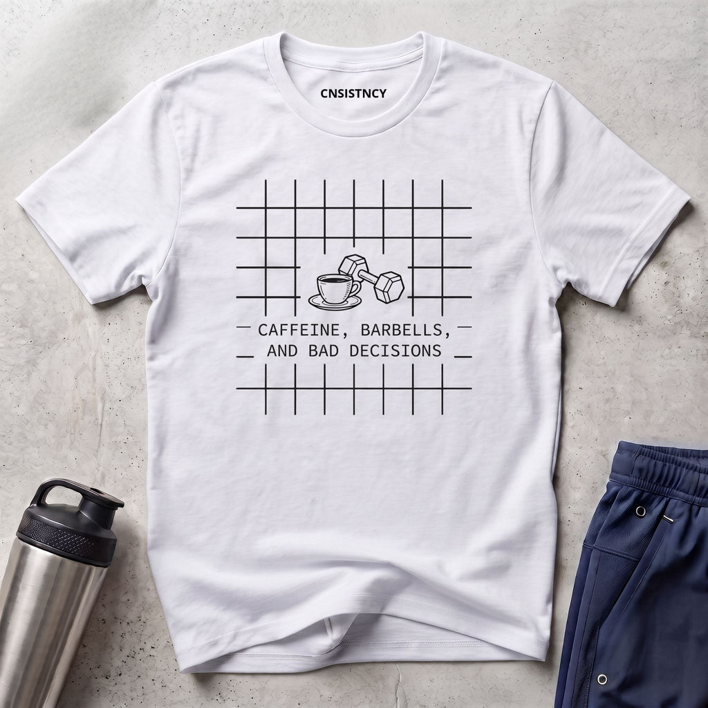 Caffeine Barbells T-Shirt