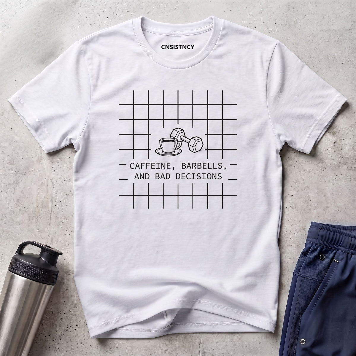 Caffeine Barbells T-Shirt